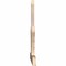 Ekena Millwork Richland Smooth Timber Gable Bracket, Douglas Fir, 48"W x 30"H x 1 1/2"D x 3 1/2"F, 15/12 Pitch GBW048X30X0204RIC00SDF - alternate 5